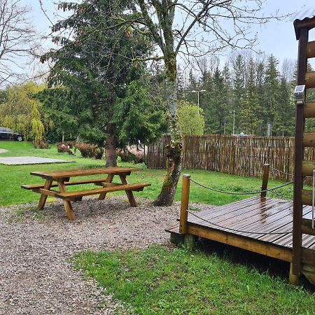 Roulottes Gites - Auberge De La Riviere Foncine-le-Haut Zewnętrze zdjęcie