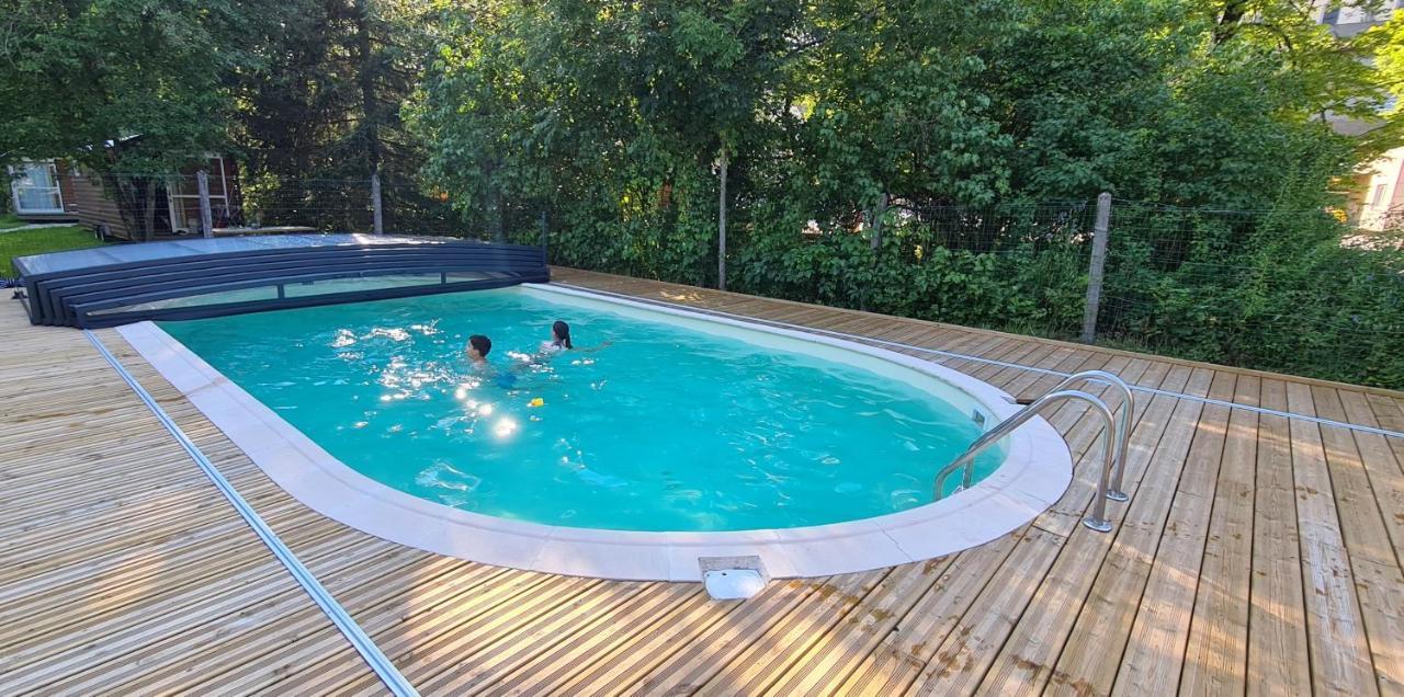 Roulottes Gites - Auberge De La Riviere Foncine-le-Haut Zewnętrze zdjęcie