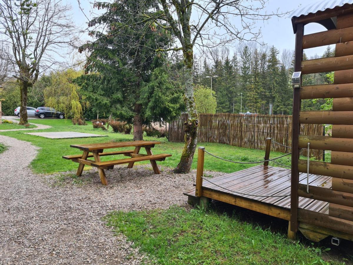 Roulottes Gites - Auberge De La Riviere Foncine-le-Haut Zewnętrze zdjęcie